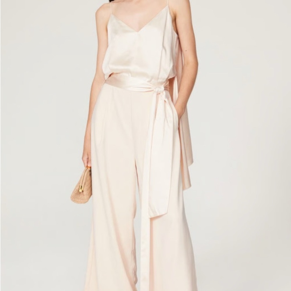 👀‼️Obando Elegant Cream Jumpsuit